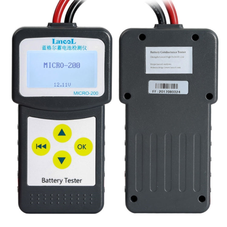 MICRO-200 Car Battery Tester Battery Internal Resistance Life Analyzer, MICRO-200