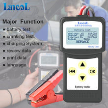 Load image into Gallery viewer, MICRO-200 Car Battery Tester Battery Internal Resistance Life Analyzer, MICRO-200