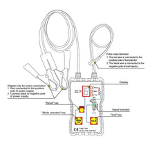 Load image into Gallery viewer, MZ620 Car Fuel Injector Tester 4 Pluse Mode Fuel System Scanning Diagnostic Tool, MZ620