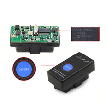 Load image into Gallery viewer, Mini Bluetooth 4.0 ELM327 OBD Car Fault Diagnostic Scanner with Power Switch, Bluetooth 4.0 with Power Switch