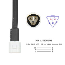 Load image into Gallery viewer, OBD to 3Pin Motorcycle Adapter Cable for Yamaha, OBD to 3Pin