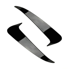 Load image into Gallery viewer, Car Rear Bumper Air Outlet Wind Knife Blade Decoration Sticker Strip for Mercedes-Benz C Class W205, Rear Wind Knife For Mercedes-Benz C Class(Black), Rear Wind Knife For Mercedes-Benz C Class(Carbon Fiber Black)