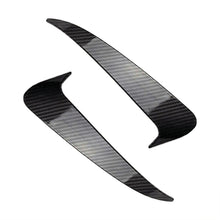 Load image into Gallery viewer, Car Rear Bumper Air Outlet Wind Knife Blade Decoration Sticker Strip for Mercedes-Benz C Class W205, Rear Wind Knife For Mercedes-Benz C Class(Black), Rear Wind Knife For Mercedes-Benz C Class(Carbon Fiber Black)