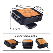Load image into Gallery viewer, 12V Car Hollow Heater Multifunctional Front Windshield Defroster and Demister, 12V (Orange), 24V (Red)