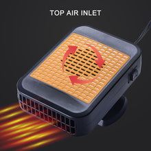 Load image into Gallery viewer, 12V Car Hollow Heater Multifunctional Front Windshield Defroster and Demister, 12V (Orange), 24V (Red)