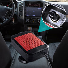 Load image into Gallery viewer, 12V Car Hollow Heater Multifunctional Front Windshield Defroster and Demister, 12V (Orange), 24V (Red)