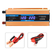 Load image into Gallery viewer, Carmaer 24V to 220V 2200W Car Multi-function Double Digital Display Inverter Household Power Converter, 24V to 220V 2200W