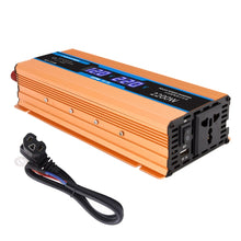 Load image into Gallery viewer, Carmaer 48V to 220V 2200W Car Multi-function Double Digital Display Inverter Household Power Converter, 48V to 220V 2200W