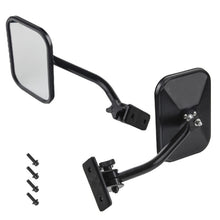 Load image into Gallery viewer, SF-JP-003 Pair  Car Side Door Rearview Mirror Adjustable Shape Angle Lens Blind Spot Exterior Mirror for Jeep Wrangler, SF-JP-003