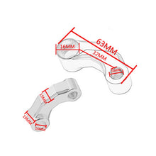 Load image into Gallery viewer, SF-YSZ-2 Mirror Code Motorcycle Modification Aluminum Alloy CNC Rearview Extension Bracket Set