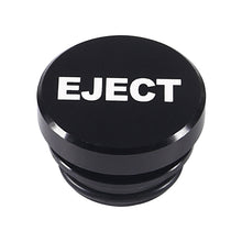 Load image into Gallery viewer, 2 PCS Car / Motorcycle EJECT Letter Metal Cigarette Lighter Dust Cover, EJECT (Black), EJECT (Red)