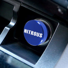 Load image into Gallery viewer, 2 PCS Car / Motorcycle NITROUS Letter Metal Cigarette Lighter Dust Cover, NITROUS