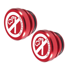 Load image into Gallery viewer, 2 PCS Car / Motorcycle NO SMOKING Letter Metal Cigarette Lighter Dust Cover, NO SMOKING