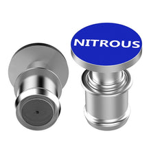 Load image into Gallery viewer, 2 PCS 12V Car / Motorcycle NITROUS Letter Metal Cigarette Lighter Cigarette Butt, NITROUS