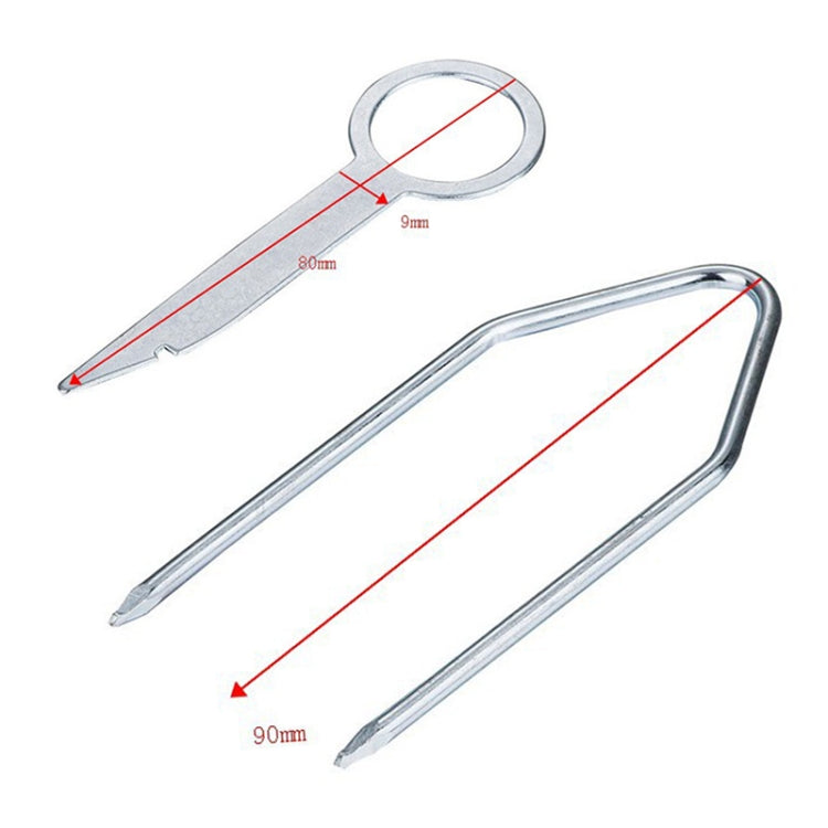 38 in 1 Car Audio Disassembly Tool DVD CD Navigation Tool for Mercedes-Benz / Volkswagen / Audi, 38 in 1