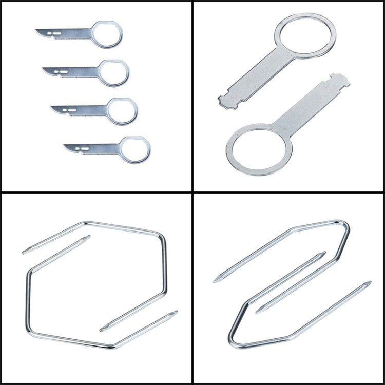 38 in 1 Car Audio Disassembly Tool DVD CD Navigation Tool for Mercedes-Benz / Volkswagen / Audi, 38 in 1