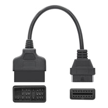 Load image into Gallery viewer, 22Pin to 16Pin Car OBD2 Conversion Cable OBDII Diagnostic Adapter Cable for Toyota, OBD2 Conversion Cable