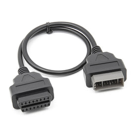14Pin to 16Pin Car OBD2 Conversion Cable OBDII Diagnostic Adapter Cable for Nissan, 14Pin to 16Pin for Nissan
