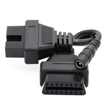 Load image into Gallery viewer, 12Pin to 16Pin Car OBD2 Conversion Cable OBDII Diagnostic Adapter Cable for Mitsubishi, 12Pin to 16Pin for Mitsubishi