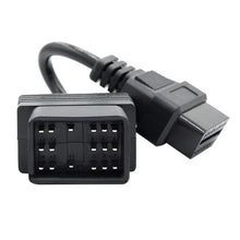 Load image into Gallery viewer, 17Pin to 16Pin Car OBD2 Conversion Cable OBDII Diagnostic Adapter Cable for Toyota, For Toyota