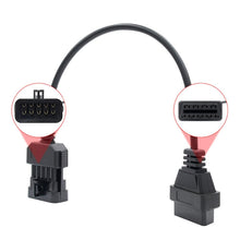Load image into Gallery viewer, 10Pin to 16Pin Car OBD2 Conversion Cable OBDII Diagnostic Adapter Cable for Opel, For Opel 10Pin