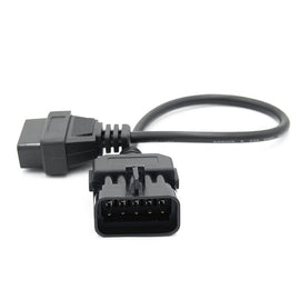10Pin to 16Pin Car OBD2 Conversion Cable OBDII Diagnostic Adapter Cable for Opel, For Opel 10Pin