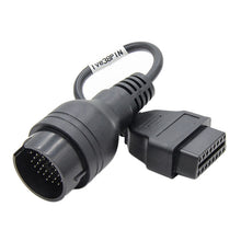 Load image into Gallery viewer, 38Pin to 16Pin Truck OBD2 Conversion Cable OBDII Diagnostic Adapter Cable for Iveco, 38Pin to 16Pin for Iveco