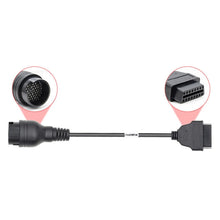 Load image into Gallery viewer, 38Pin to 16Pin Truck OBD2 Conversion Cable OBDII Diagnostic Adapter Cable for Iveco, 38Pin to 16Pin for Iveco