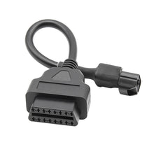 Load image into Gallery viewer, 16Pin to 3Pin Motorcycles OBD2 Conversion Cable OBDII Diagnostic Adapter Cable for KYMCO, 16Pin to 3Pin
