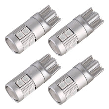 Load image into Gallery viewer, 4 PCS T10 DC12V / 2W Car Clearance Light 9LEDs SMD-3030 Lamp Beads , 9LEDs SMD-3030 (Ice Blue Light), 9LEDs SMD-3030 (Blue Light), 9LEDs SMD-3030 (Pink Light), 9LEDs SMD-3030 (Red Light), 9LEDs SMD-3030 (White Light), 9LEDs SMD-3030 (Yellow Light)