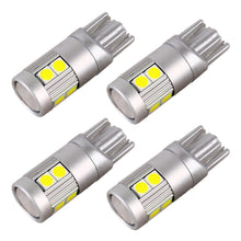 Load image into Gallery viewer, 4 PCS T10 DC12V / 2W Car Clearance Light 9LEDs SMD-3030 Lamp Beads , 9LEDs SMD-3030 (Ice Blue Light), 9LEDs SMD-3030 (Blue Light), 9LEDs SMD-3030 (Pink Light), 9LEDs SMD-3030 (Red Light), 9LEDs SMD-3030 (White Light), 9LEDs SMD-3030 (Yellow Light)