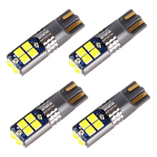 Load image into Gallery viewer, 4 PCS T10 DC12V / 2W Car Clearance Light 10LEDs SMD-3030 Lamp Beads, 10LEDs SMD-3030 (Red Light), 10LEDs SMD-3030 (White Light), 10LEDs SMD-3030 (Yellow Light), 10LEDs SMD-3030 (Ice Blue Light), 10LEDs SMD-3030 (Blue Light), 10LEDs SMD-3030 (Pink Light...