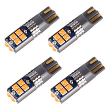 Load image into Gallery viewer, 4 PCS T10 DC12V / 2W Car Clearance Light 10LEDs SMD-3030 Lamp Beads, 10LEDs SMD-3030 (Red Light), 10LEDs SMD-3030 (White Light), 10LEDs SMD-3030 (Yellow Light), 10LEDs SMD-3030 (Ice Blue Light), 10LEDs SMD-3030 (Blue Light), 10LEDs SMD-3030 (Pink Light...