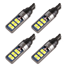 Load image into Gallery viewer, 4 PCS T10 DC12V / 4W Car Clearance Light 12LEDs SMD-3030 Lamp Beads, 12LEDs SMD-3030 (Ice Blue Light), 12LEDs SMD-3030 (Blue Light), 12LEDs SMD-3030 (Pink Light), 12LEDs SMD-3030 (Green Light), 12LEDs SMD-3030 (Red Light), 12LEDs SMD-3030 (White Light)...