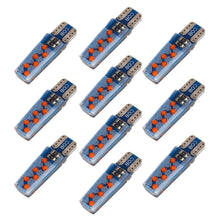 Load image into Gallery viewer, 10 PCS T10 DC12V / 1.2W Car Clearance Light 12LEDs COB Lamp Beads, 12LEDs COB (Ice Blue Light), 12LEDs COB (Blue Light), 12LEDs COB (Pink Light), 12LEDs COB (Green Light), 12LEDs COB (Red Light), 12LEDs COB (White Light), 12LEDs COB (Yellow Light)