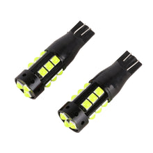 Load image into Gallery viewer, 2 PCS T10 DC12V / 6.5W Car Clearance Light 15LEDs SMD-3030 Lamp Beads, 15LEDs SMD-3030 (White Light), 15LEDs SMD-3030 (Yellow Light), 15LEDs SMD-3030 (Ice Blue Light), 15LEDs SMD-3030 (Blue Light), 15LEDs SMD-3030 (Pink Light)                          ...