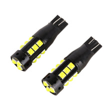 Load image into Gallery viewer, 2 PCS T10 DC12V / 6.5W Car Clearance Light 15LEDs SMD-3030 Lamp Beads, 15LEDs SMD-3030 (White Light), 15LEDs SMD-3030 (Yellow Light), 15LEDs SMD-3030 (Ice Blue Light), 15LEDs SMD-3030 (Blue Light), 15LEDs SMD-3030 (Pink Light)                          ...