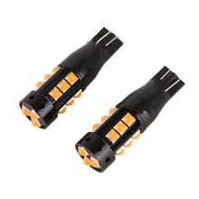 Load image into Gallery viewer, 2 PCS T10 DC12V / 6.5W Car Clearance Light 15LEDs SMD-3030 Lamp Beads, 15LEDs SMD-3030 (White Light), 15LEDs SMD-3030 (Yellow Light), 15LEDs SMD-3030 (Ice Blue Light), 15LEDs SMD-3030 (Blue Light), 15LEDs SMD-3030 (Pink Light)                          ...