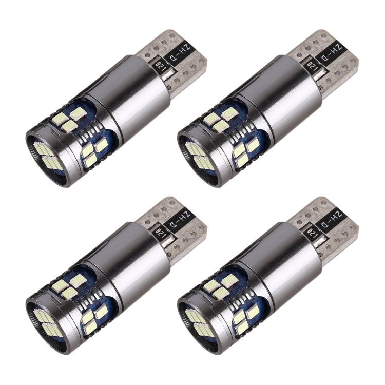 4 PCS T10 DC12V / 2.5W Car Clearance Light 18LEDs SMD-3020 Lamp Beads, 18LEDs SMD-3020 (Ice Blue Light), 18LEDs SMD-3020 (Blue Light), 18LEDs SMD-3020 (Pink Light), 18LEDs SMD-3020 (White Light), 18LEDs SMD-3020 (Yellow Light)