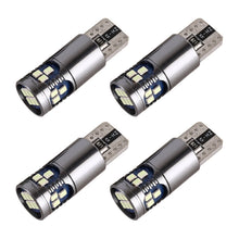 Load image into Gallery viewer, 4 PCS T10 DC12V / 2.5W Car Clearance Light 18LEDs SMD-3020 Lamp Beads, 18LEDs SMD-3020 (Ice Blue Light), 18LEDs SMD-3020 (Blue Light), 18LEDs SMD-3020 (Pink Light), 18LEDs SMD-3020 (White Light), 18LEDs SMD-3020 (Yellow Light)