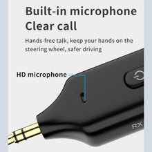 Load image into Gallery viewer, A60 3 in 1 Car Bluetooth Receiver Transmitter 3.5AUX Hands-free Call, A60