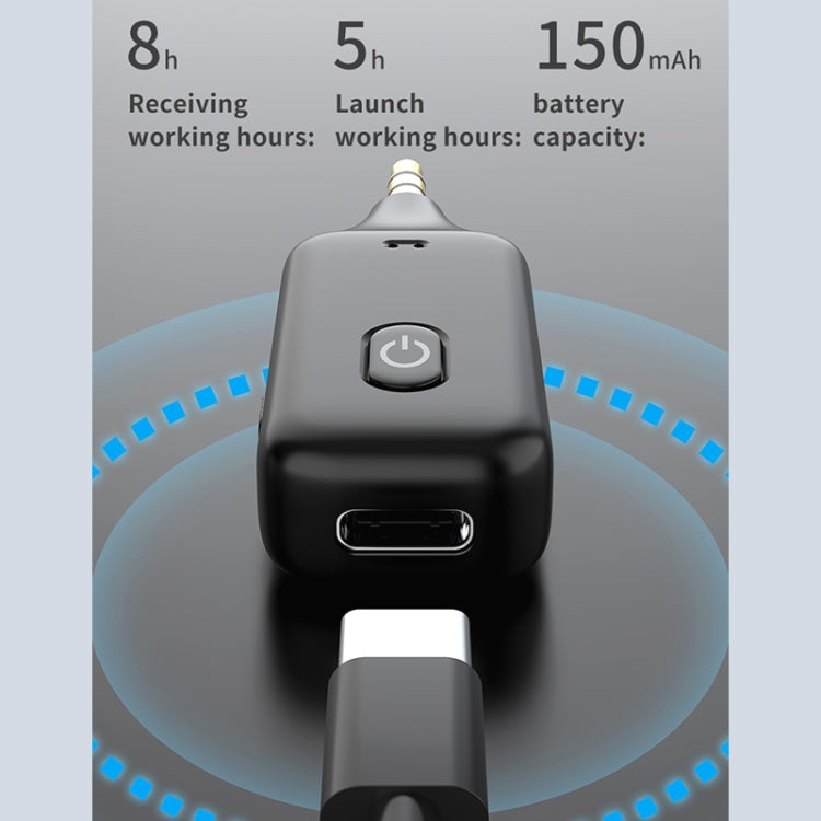 A60 3 in 1 Car Bluetooth Receiver Transmitter 3.5AUX Hands-free Call, A60