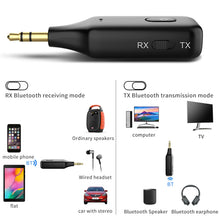 Load image into Gallery viewer, A60 3 in 1 Car Bluetooth Receiver Transmitter 3.5AUX Hands-free Call, A60