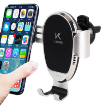 Load image into Gallery viewer, LINGKE Car Air Outlet Snap-in Gravity Mobile Phone Holder, Air Outlet  Phone Holder