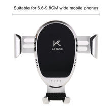 Load image into Gallery viewer, LINGKE Car Air Outlet Snap-in Gravity Mobile Phone Holder, Air Outlet  Phone Holder