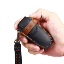 Load image into Gallery viewer, Hallmo Car Cowhide Leather Key Protective Cover Key Case for Hyundai 7-button, For Hyundai 7-button