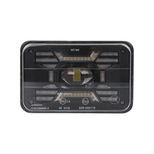 Load image into Gallery viewer, OL-2051S 1 Pair 4x6 inch Off-road Vehicle Modified Angel Devil Eyes Rectangular Headlight, OL-2051S