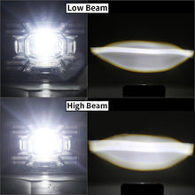 Load image into Gallery viewer, OL-2051S 1 Pair 4x6 inch Off-road Vehicle Modified Angel Devil Eyes Rectangular Headlight, OL-2051S