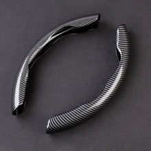 Load image into Gallery viewer, Car Universal Carbon Fiber Steering Wheel Cover