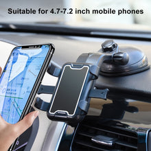 Load image into Gallery viewer, Universal Car Sucker Mobile Phone Holder, Sucker Holder (Black), Sucker Holder (Blue)